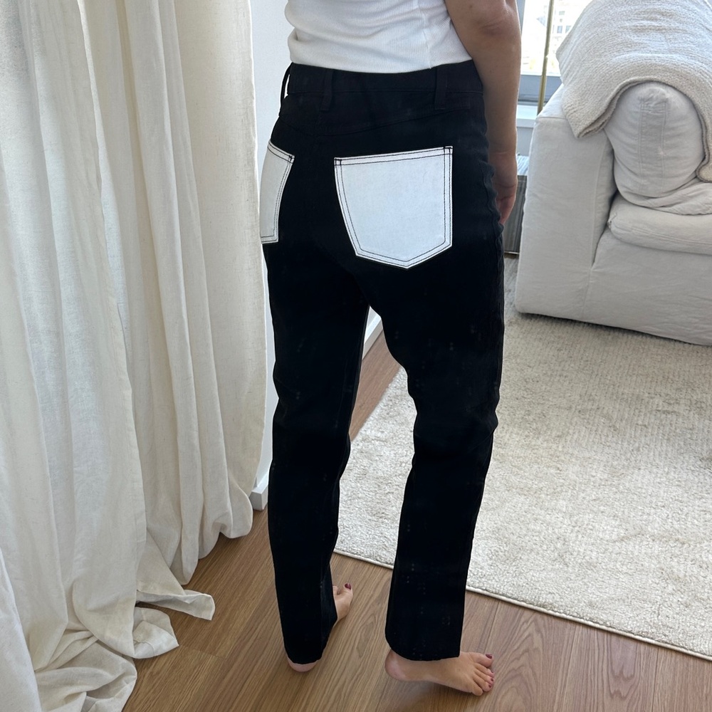 STAUD Black Denim Jeans